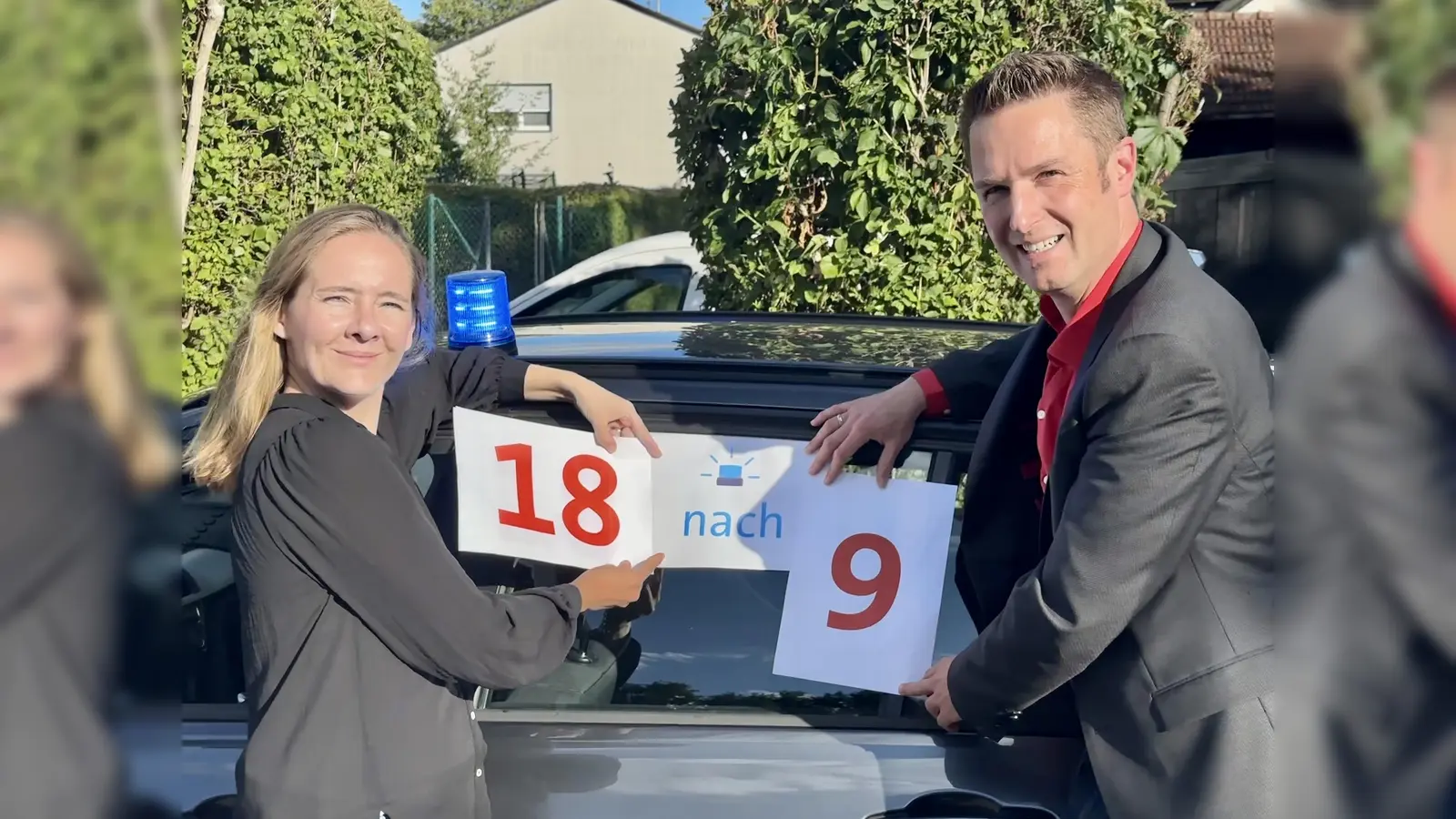 Die SPD-Landtagskandidaten Christine Himmelberg und Florian Schardt freuen sich auf viele Teilnehmer bei ihrem Live-Talk auf Instagram.  (Foto: Sabine Schmierl)