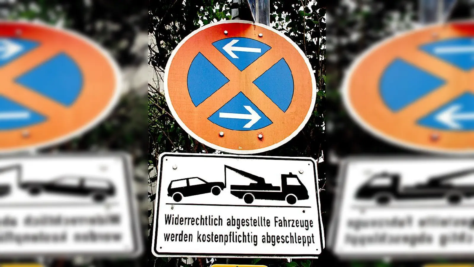 Parkende Autos werden in diesem Teil der Riesenfeldstraße neuerdings abgeschleppt, was die Anwohner sehr ärgert.	 (Foto: ws)