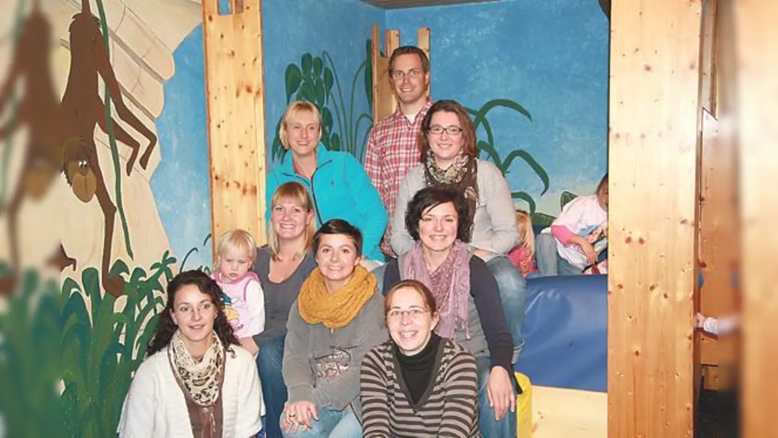 Der Elternbeirat im Kirchseeoner Kindergarten Im Dachsbau organisiert jede Menge Aktionen.	 (Foto: Privat)