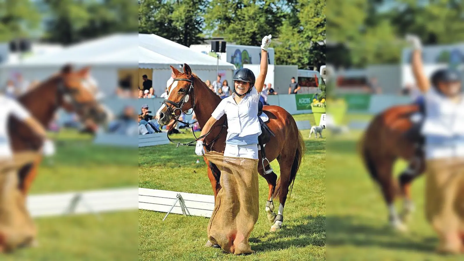 Sportliche Leistungen erbringen hier nicht nur die Pferde.	 (Foto: VA)