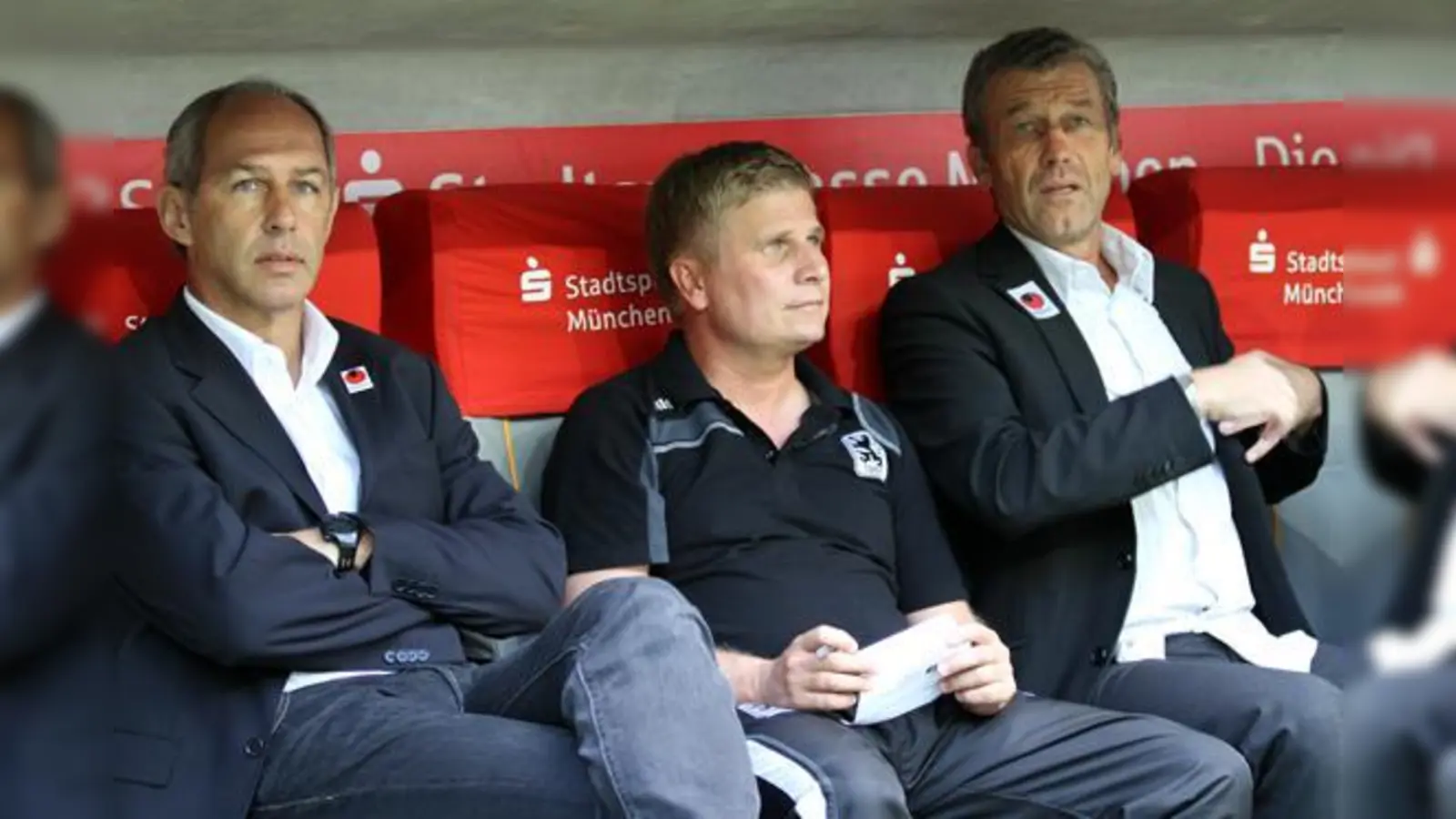 Sportlich im Soll: Reiner Maurer, Wolfgang Schellenberg, Florian Hinterberger.  (Foto: A. Wild)