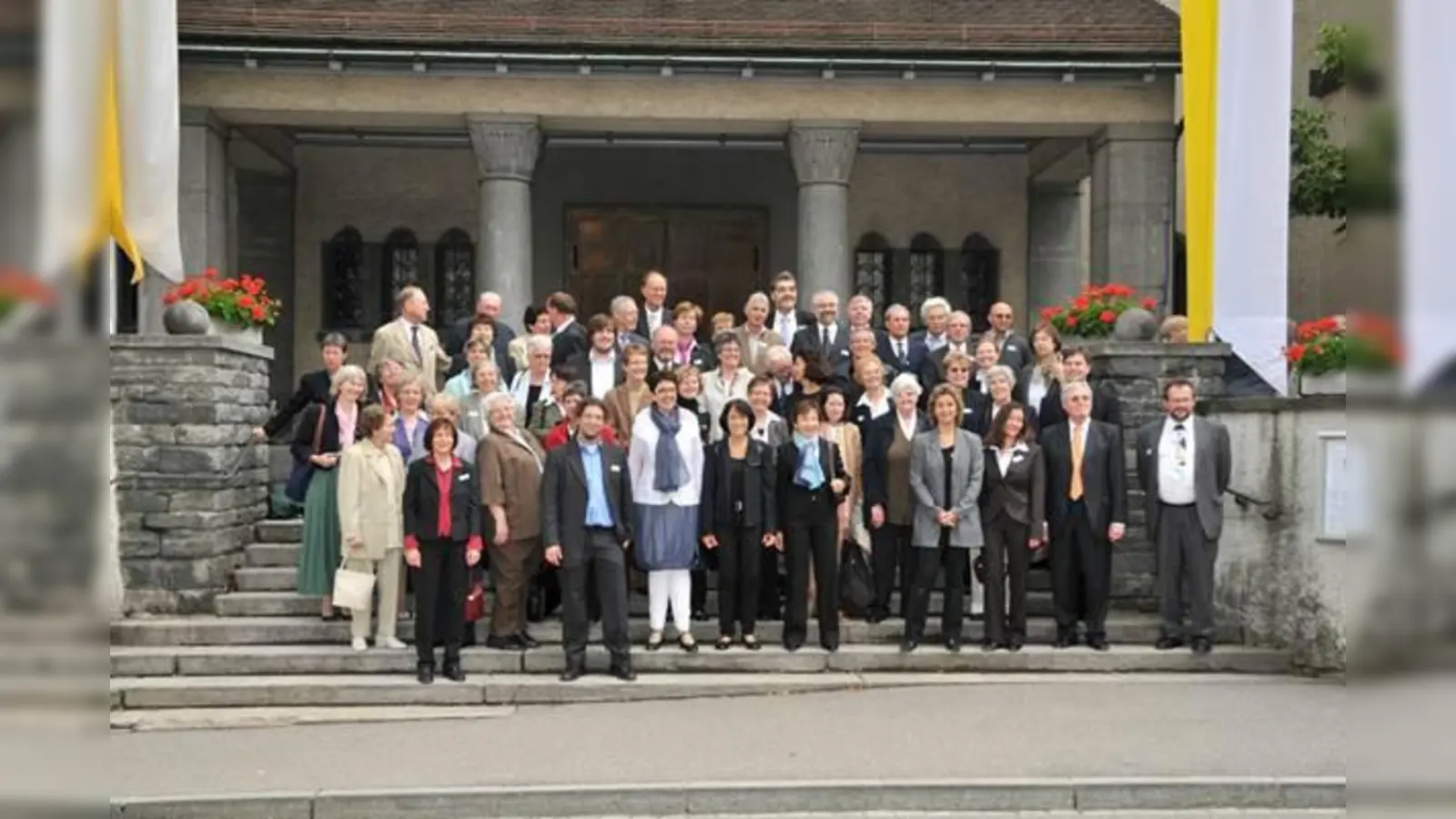 Die Chorgemeinschaften St. Georgen und St. Stefan beim gemeinsamen Fototermin (Foto: privat)