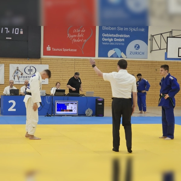 Maxim Weisser holte den ersten Punkt für den KB Grafing-Bad Aibling. (Foto: Frank Doetsch)