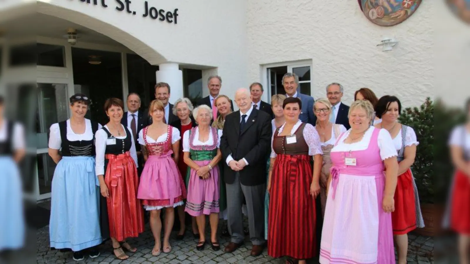 War kürzlich in perca zu Gast: Giacomo Dalla Torre del Tempio di Sanguinetto, Großmeister des Malteserordens. (Foto: Horlemann/ Malteser)