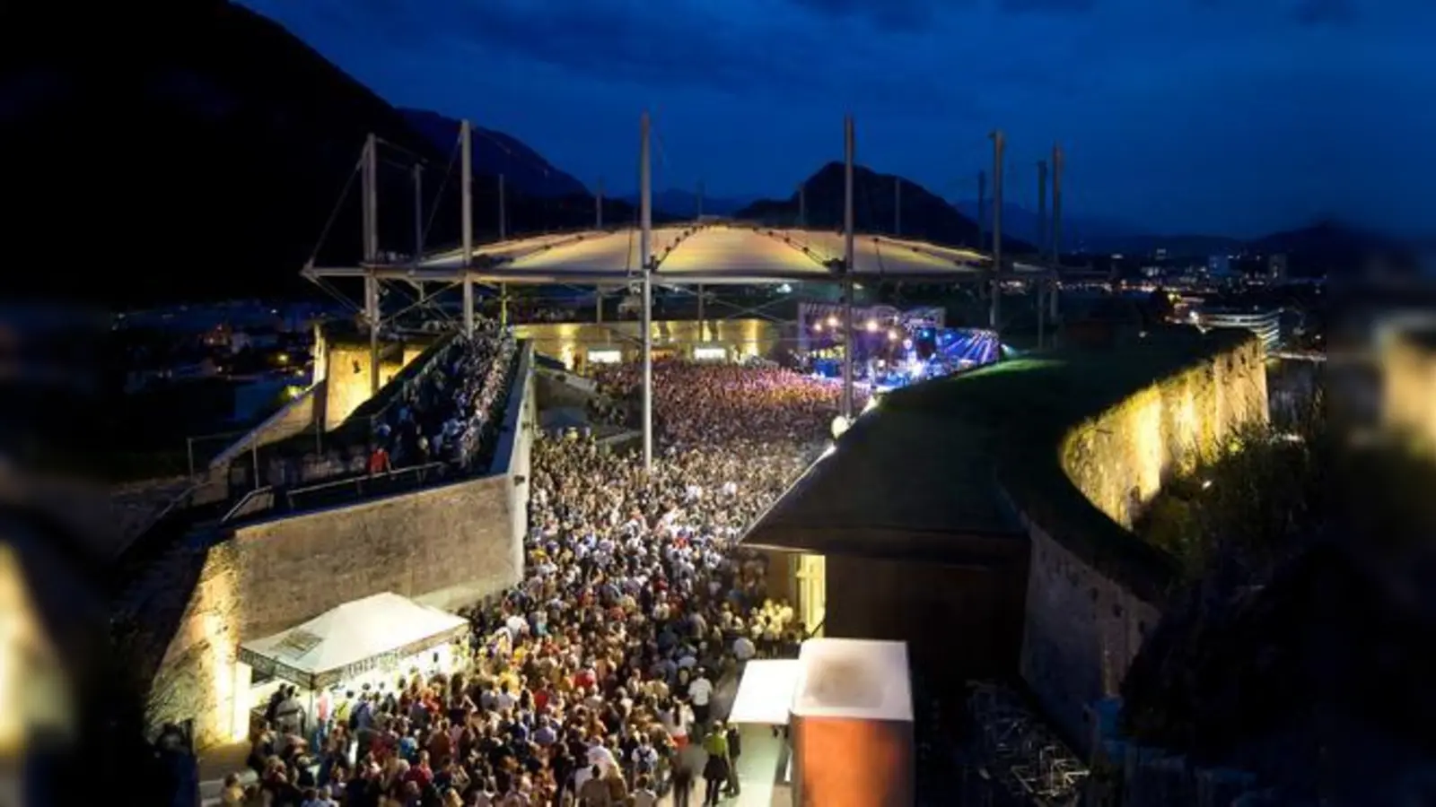 Auf der Burg in Kufstein findet vom 22. bis 24. September das erste Music Festival statt. 	 (Foto: Top-City Kufstein GmbH)