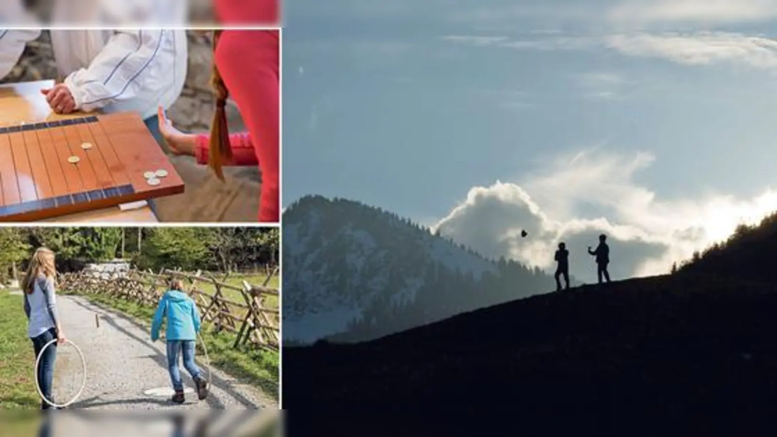 Die Natur als Abenteuerspielplatz. 	 (Foto: Markus Wasmeier)