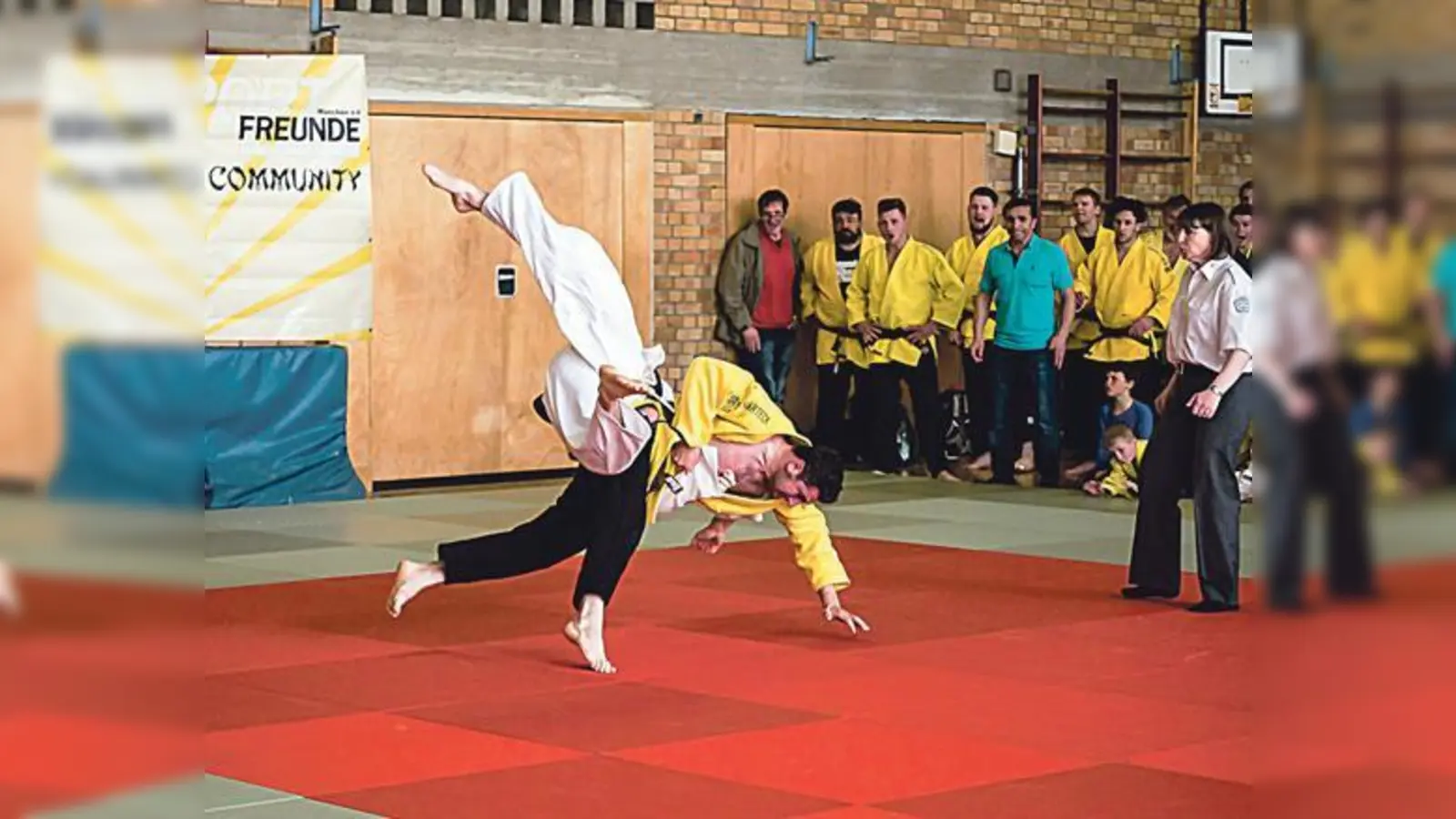 Reichlich Action war den Zusehern am Wochenende bei den Sportfreunden geboten. Harteck belegt nun den zweiten Platz in der Judo Landesliga Süd.	 (Foto: René Weil)