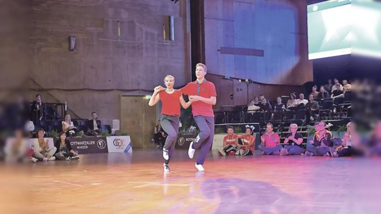 Die Weltranglistenersten Theresa Sommerkamp und Elian Preuhs sind weiterhin nicht zu schlagen.	 (Fotos: Verein)