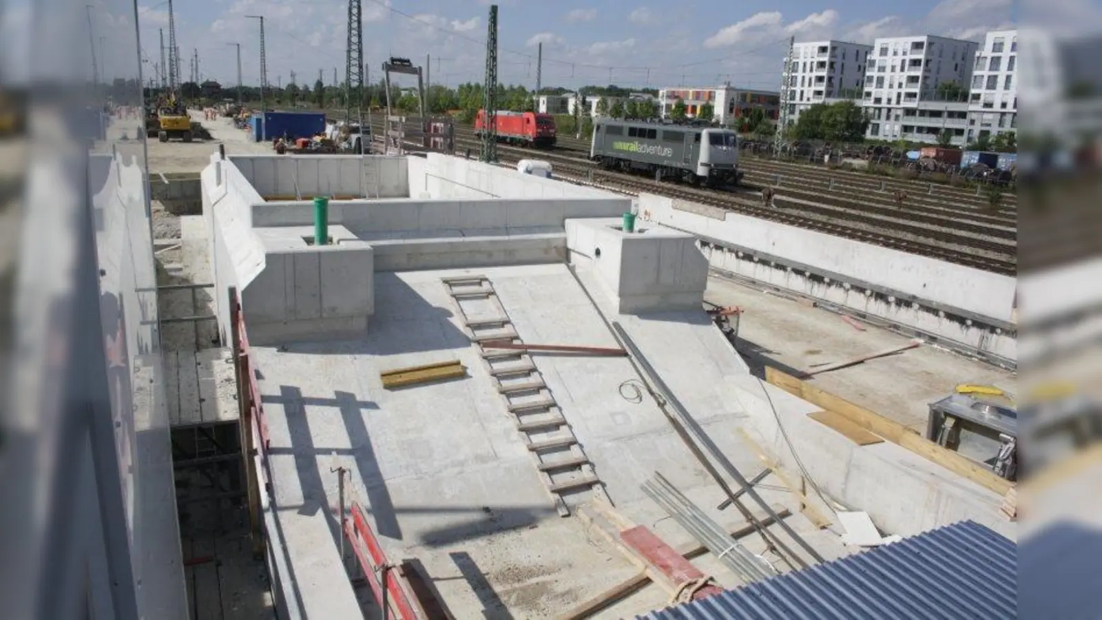 Beim Bau der zweiten Stammstrecke bekommt der Laimer Bahnhof neue Zugänge. (Foto: job)