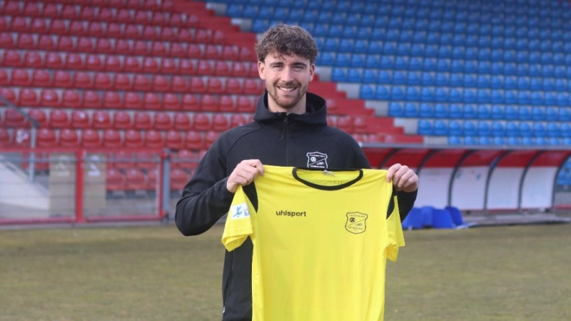 Maurice Dehler verstärkt ab sofort das Torhüterteam der SpVgg Unterhaching. (Foto: SpVgg Unterhaching)