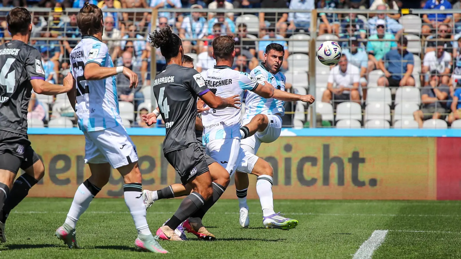Beim Führungstreffer: Kevin Volland.  (Foto: Anne Wild)