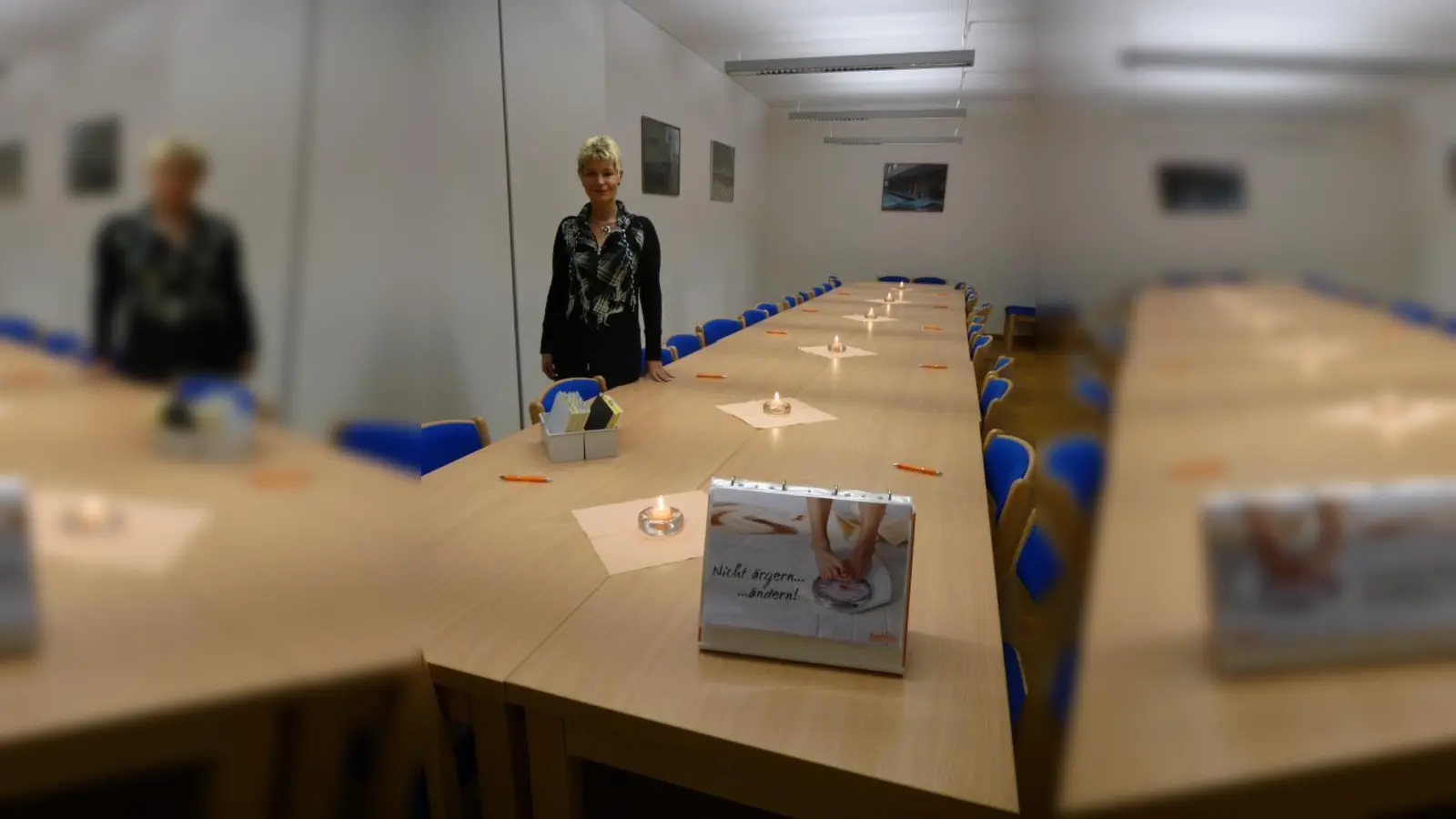 Claudia Lüßmann freut sich: „Nach dem Neubau der Gebäude an der Riegerhofstraße haben wir jetzt wieder einen schönen, hellen und warmen Raum, in dem wir uns jeden Mittwoch treffen können“, sagt die Ernährungsberaterin von Bonvita Treffpunkt Wunschgewicht. (Foto: pi)