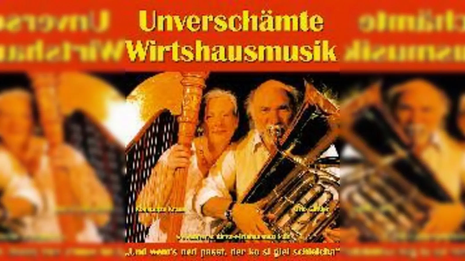 Die »Unverschämte Wirtshausmusik« mit Otto Göttler und Konstanze Kraus.   (Foto: Agentur)