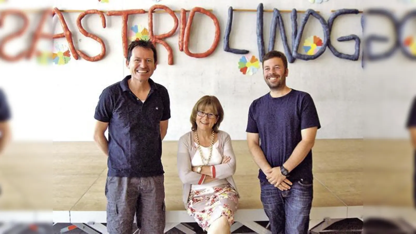 Das Schulleitungsteam mit den beiden Konrektoren Hartmut Mehr (links) und Steffen Berner (rechts) und der Rektorin Käthe Endl-Winter.	 (Foto: privat)