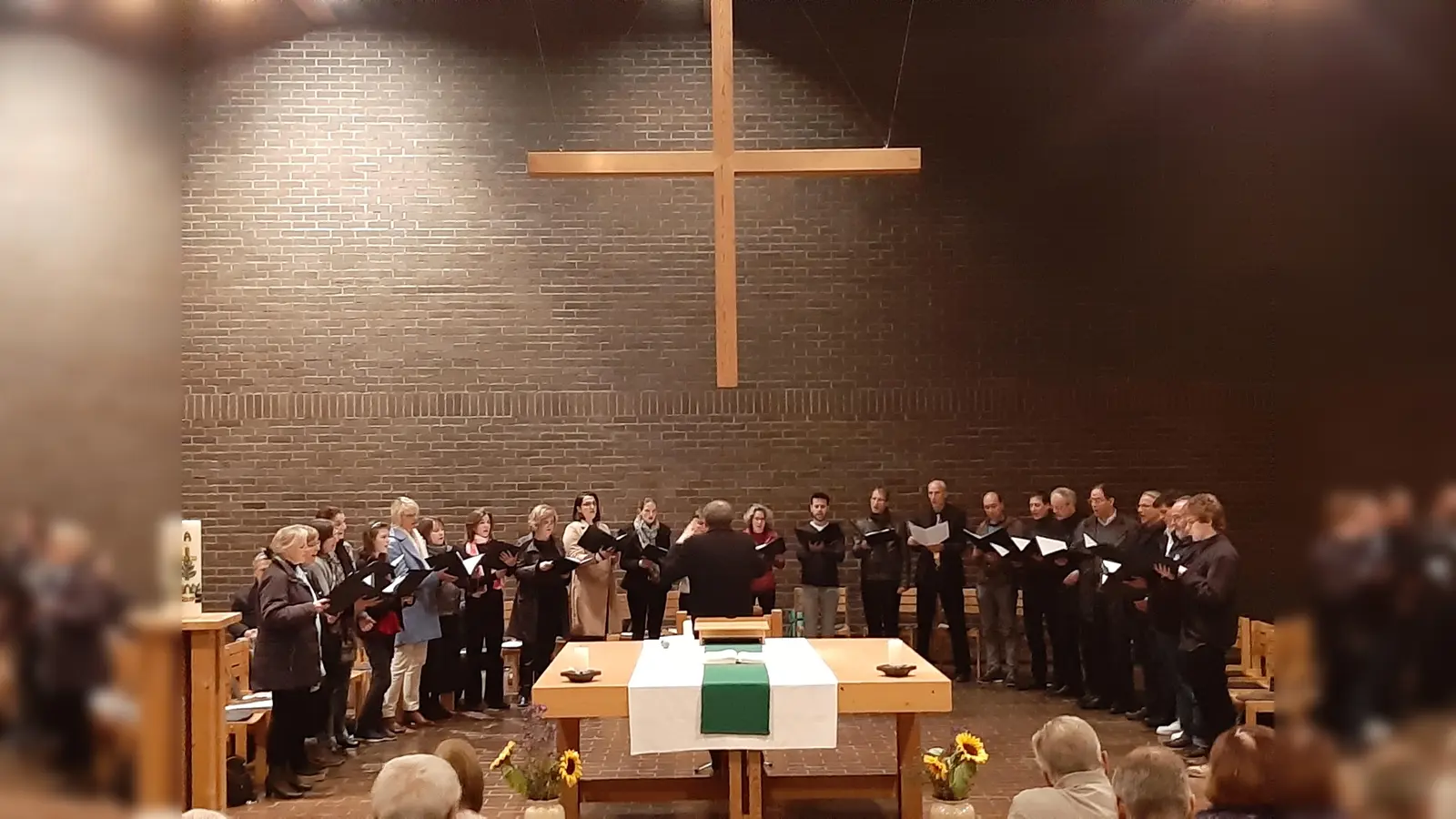 Der Spontichor in der Lätare-Kirche. (Foto: privat)