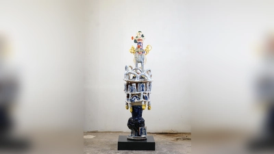 Keramikkunst, geschaffen von Hermann Grüneberg. (Foto: VA)