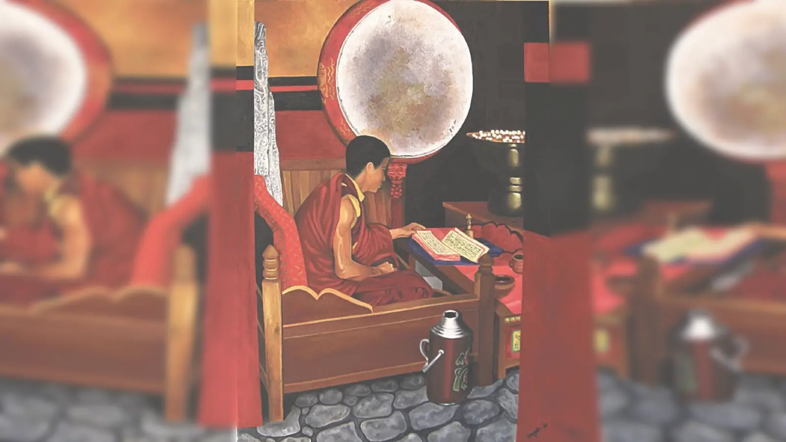 Elena Lanzetti stellt ihre Werke vom 3. September bis 10. Oktober in der Stadtbibliothek aus. 	 (Foto: VA)