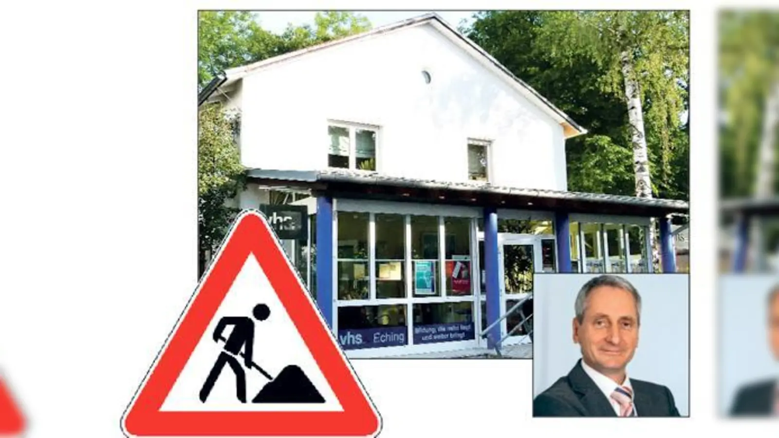 Die Volkshochschule Eching ist zu klein und undicht. Jetzt wird saniert und nicht aufgestockt.  Behindertengerechte Kurse könnten auch auf andere Räumlichkeiten verlegt werden, so Ottmar Dallinger (FW).   (Fotos: Archiv/bb)