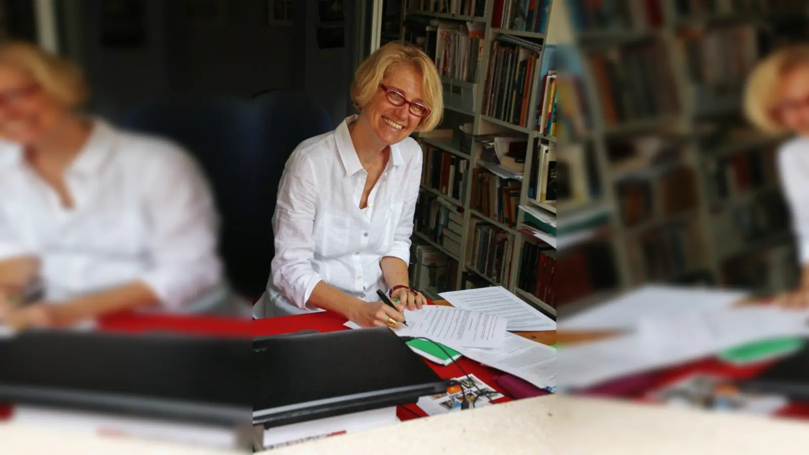 Die Bestsellerautorin Heidi Rehn stammt aus München und lebt mit ihrer Familie in Laim. Mit „Der Himmel über unseren Träumen“ erscheint ihr 15. Roman. (Foto: Alexander Rehn)