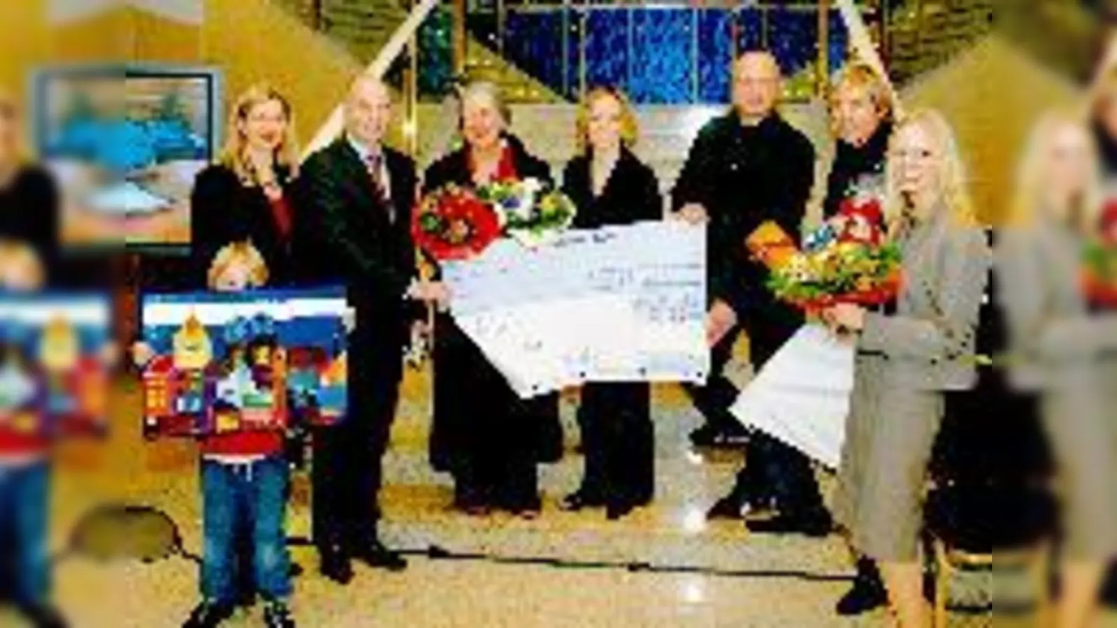 Dicker  (Foto: Am Ende des Tages kamen 3003 Euro für Artists for Kids zusammen.)