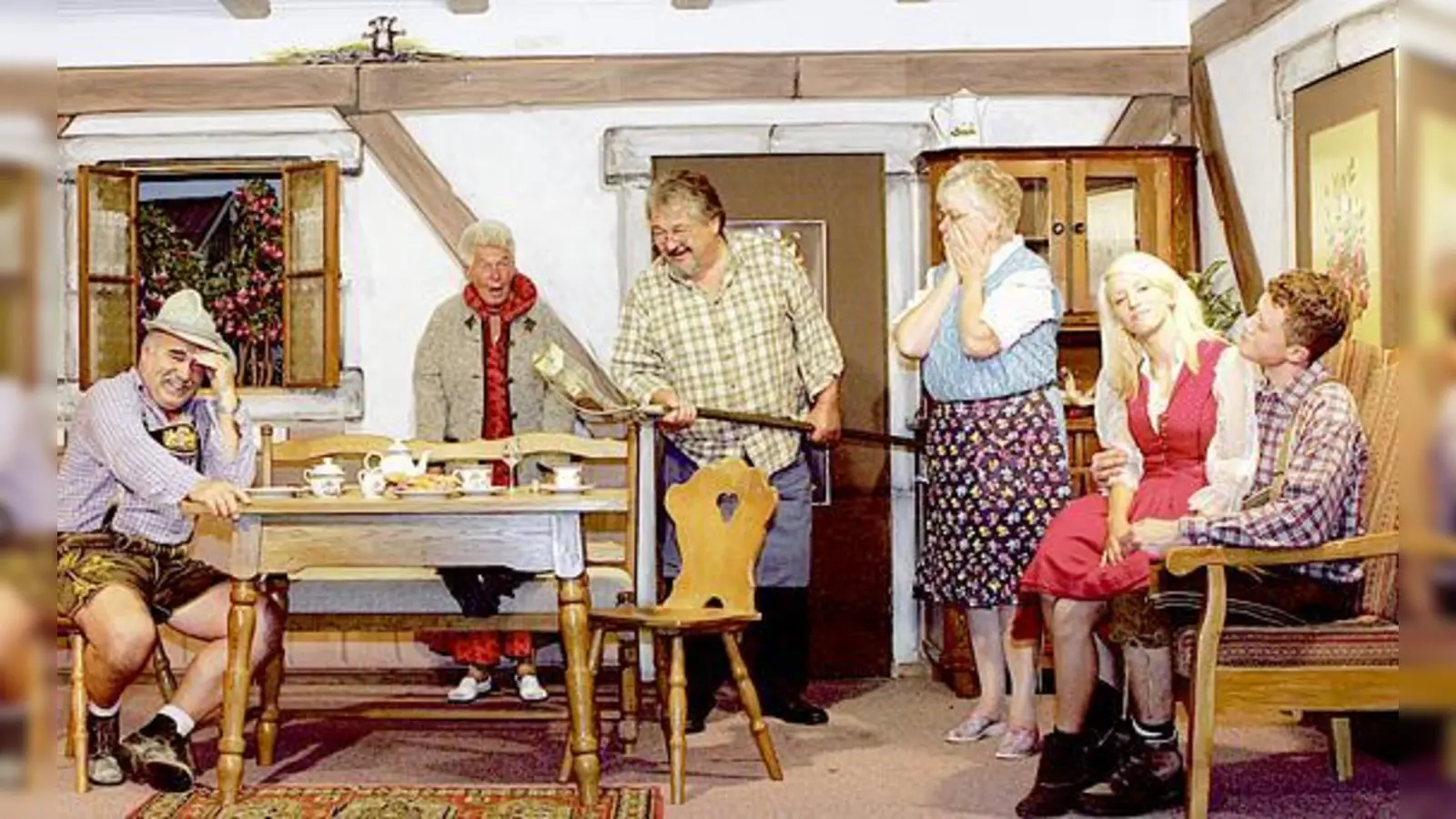 Szenenfoto aus »Die Malefizratschn«.  (Foto: Privat)