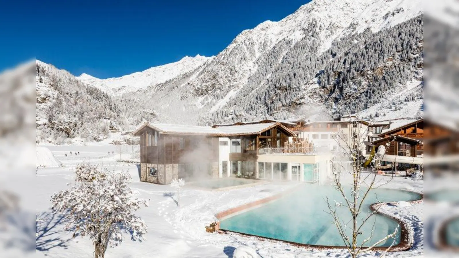Inmitten schneebedeckter Berge gelegen ist das Hotel Schneeberg das ideale Domizil für den Winterurlaub. (Foto: Hotel Schneeberg)