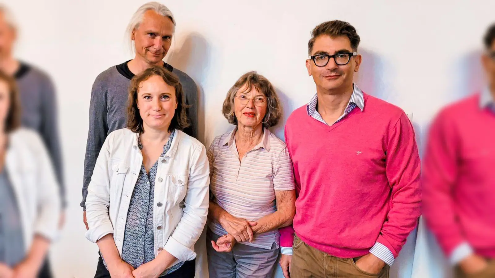 Das Veranstaltungsteam: v.l. Gerald Zehetbauer, Lena Schneck, Angela Scheibe-Jaeger und Raoul Koether  (Foto: Angela Scheibe-Jaeger)