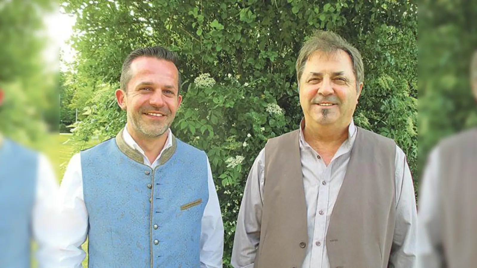 Die Musiker Udo Alexander (links) und Sweto spielen beim »Tanz in den Mai« auf.	 (Foto: privat)