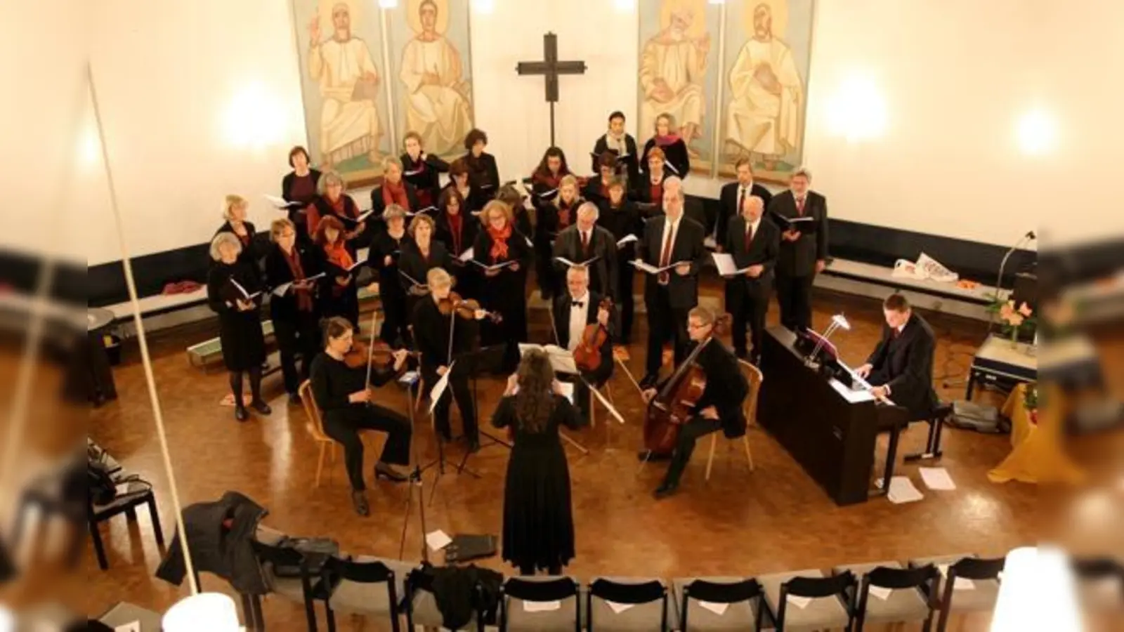Der Evangelische Kirchenchor Grafing-Glonn singt für die Kinder- und Jugendhilfe.	 (Foto: VA)