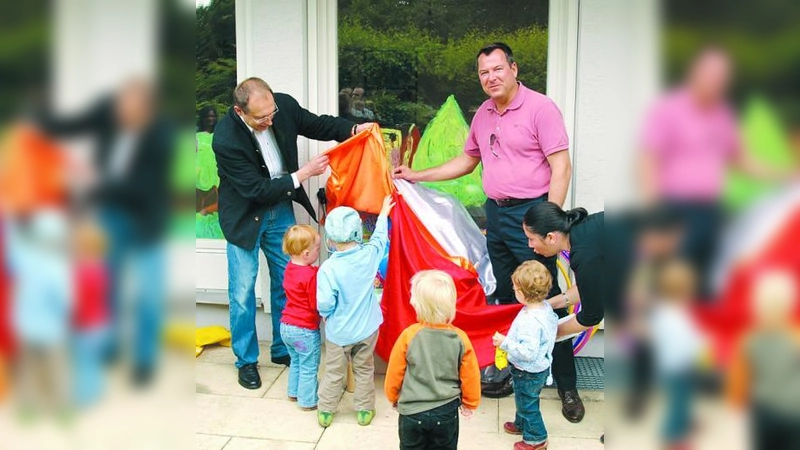 Josef Schmid (re.) und Max Straßer bei Daycare. (Foto: pi)
