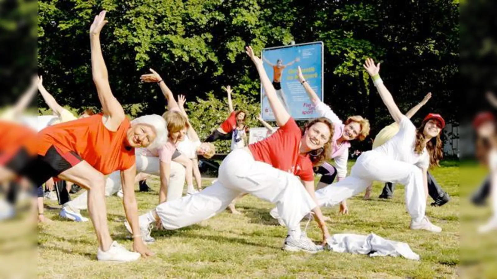  Am 1. Mai startet wieder die kostenlose Gymnastik im Park.  (Foto: Referat für Bildung und Sport)
