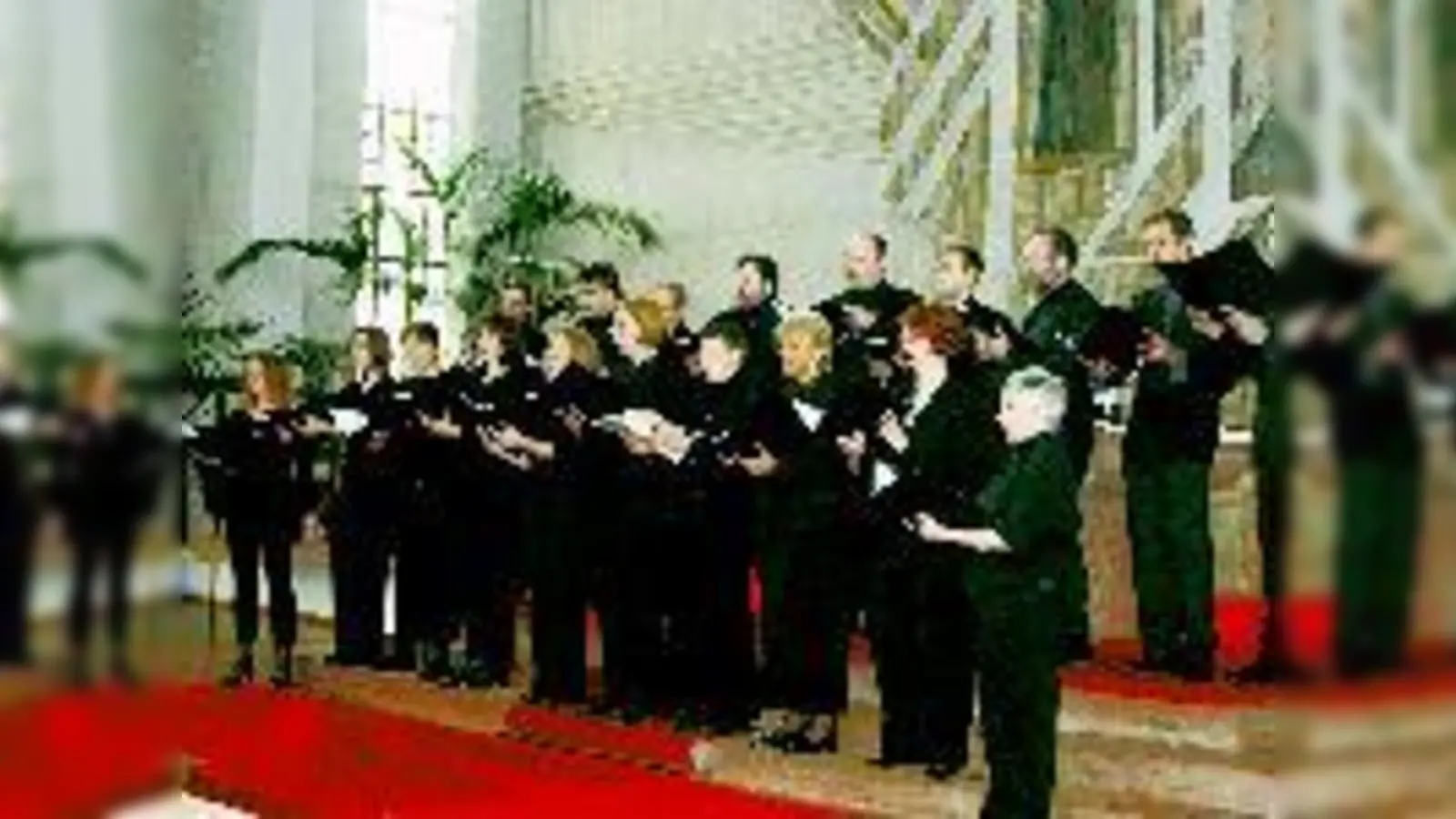 Mit »Passion« bei der Sache: die Mitglieder des »Collegium Vocale« von St. Wolfgang  weit mehr als nur ein Kirchenchor.	 (Foto: rme)