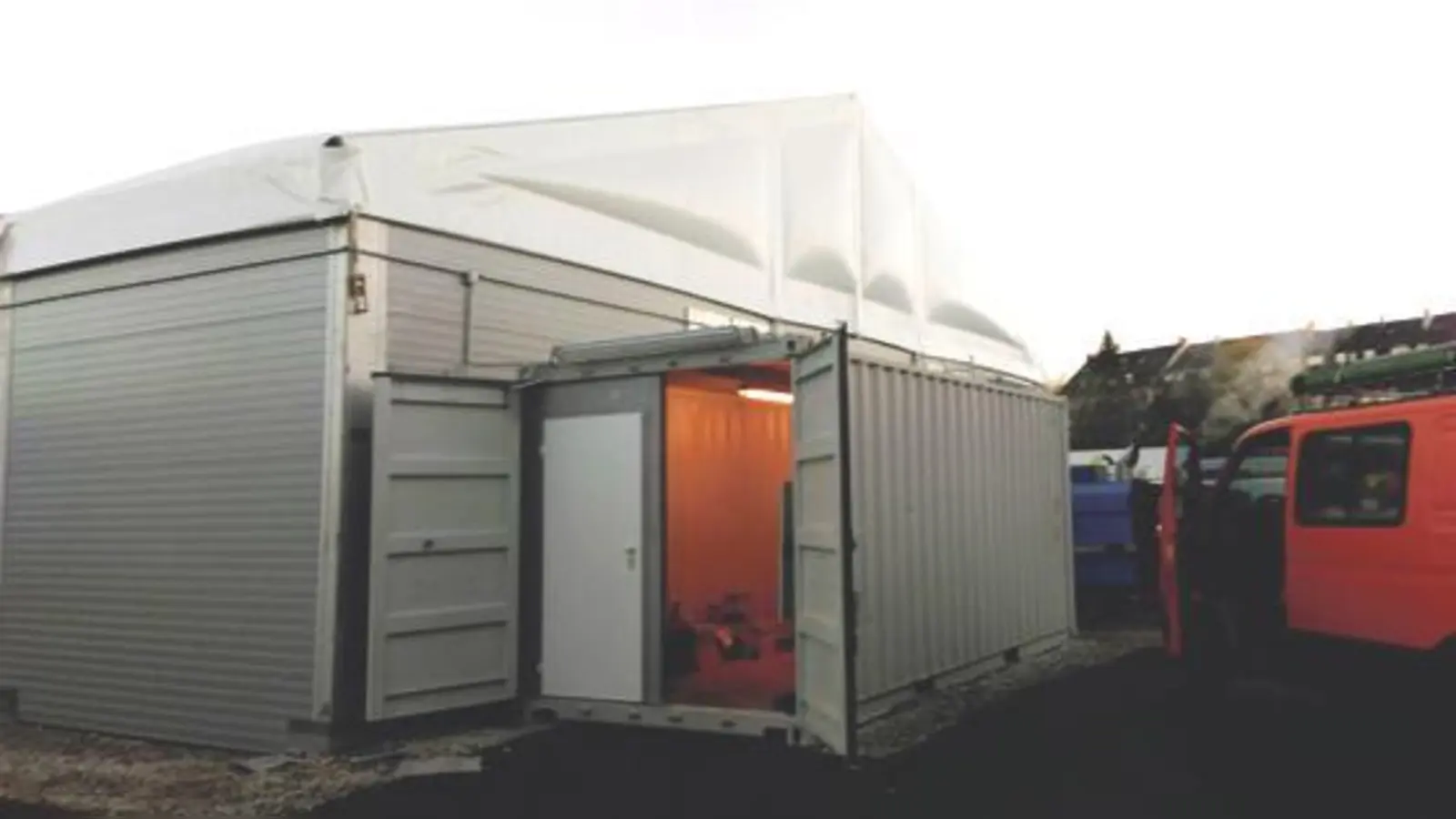 Der ASB hat die Flüchtlingsunterkunft in der Hansastraße kurz vor Weihnachten eröffnet. 	 (Foto: ASB München)