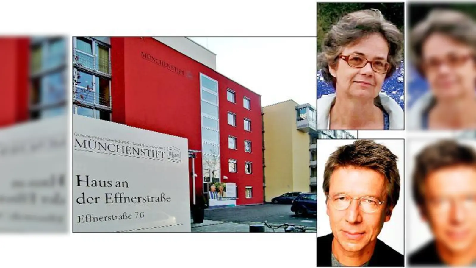 Im dritten Stock des Effnerhauses sind Umbauarbeiten geplant. Start soll im Frühjahr sein. Angela Brändle und Sigi Benker sind beim Effnerhaus verschiedener Meinung.	 (Fotos: hgb/privat)