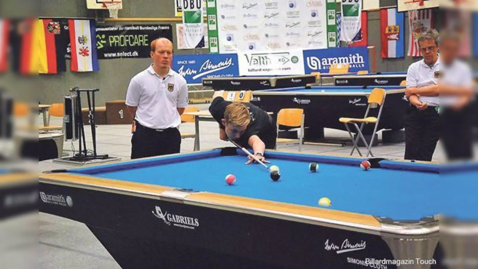 Die finale 8 zur Goldmedaille: Anton Hastedt ist Deutscher Jugendmeister im 8 Ball.	 (Foto: VA)
