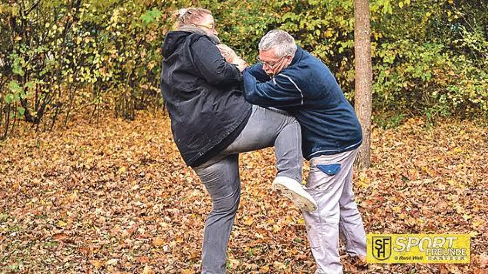 Eine Frau muss sich auch wehren  (Foto: Dieser Kurs hilft dabei, die richtigen Technikne anzuwenden.	Foto VA)
