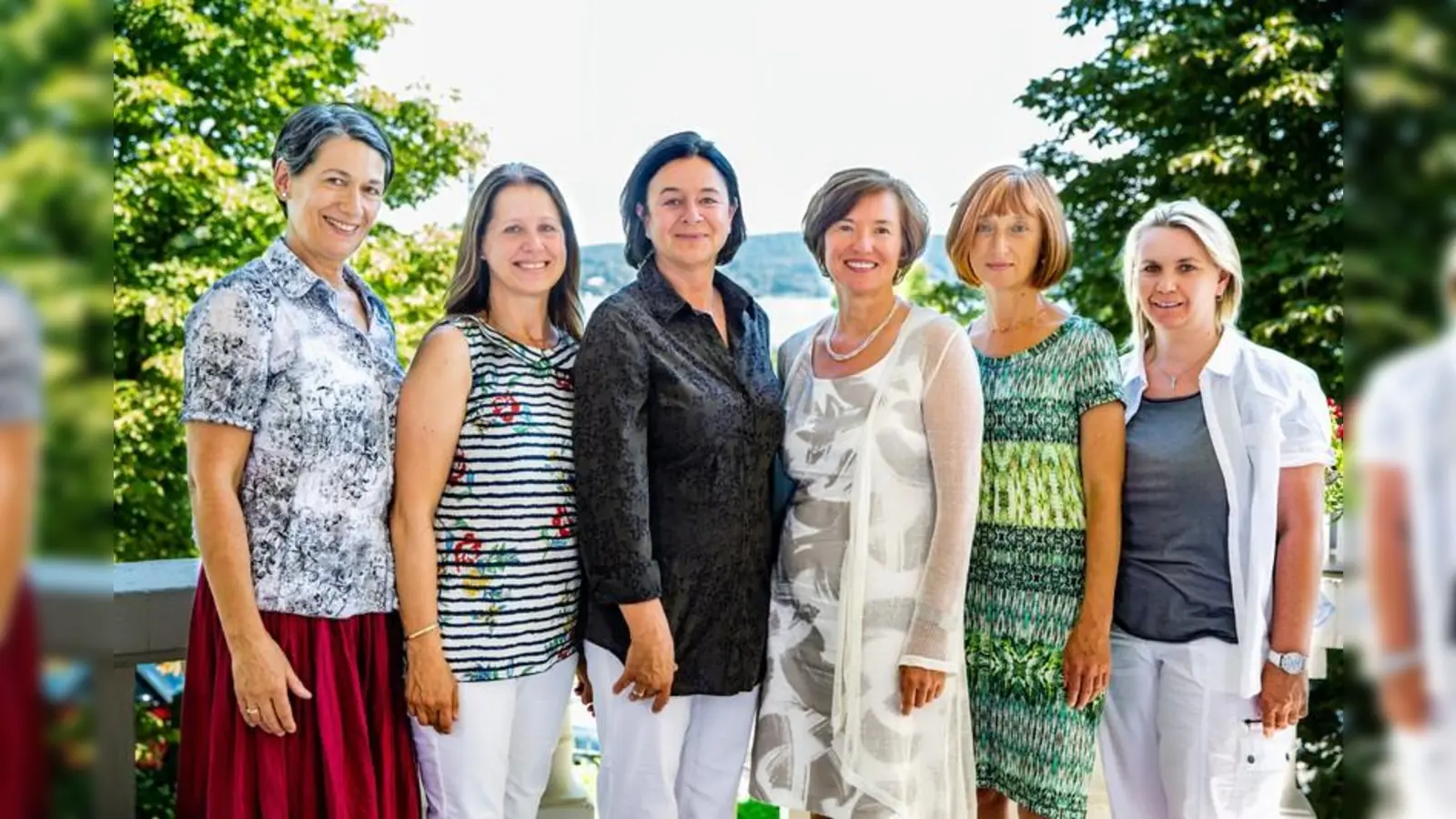 Für Programm und Verwaltung der VHS Starnberg zuständig (von links): Karin Kastner, Daniela Müller, Petra Brosch, Christine Loibl, Gudula Bieber-Reynartz und Martina van der Wiel. (Foto: VHS)