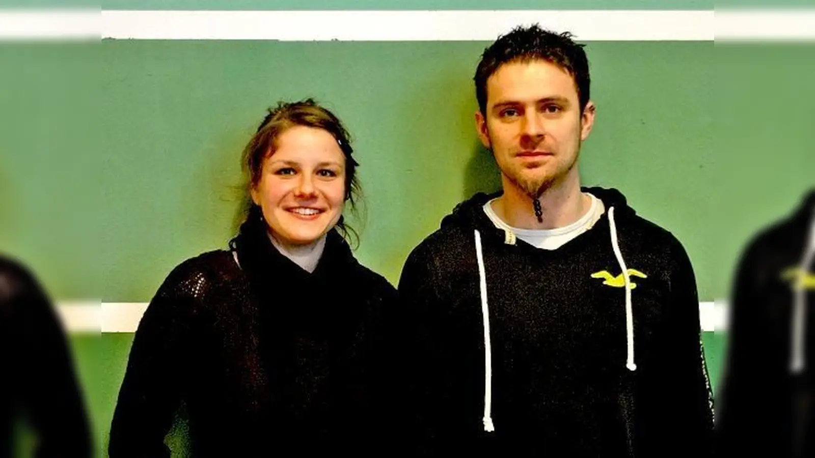 Judith Gitay und Lars Hoffmann freuen sich über viele Besucher beim Tag der offenen Tür im Jugendzentrum.	 (Foto: VA)