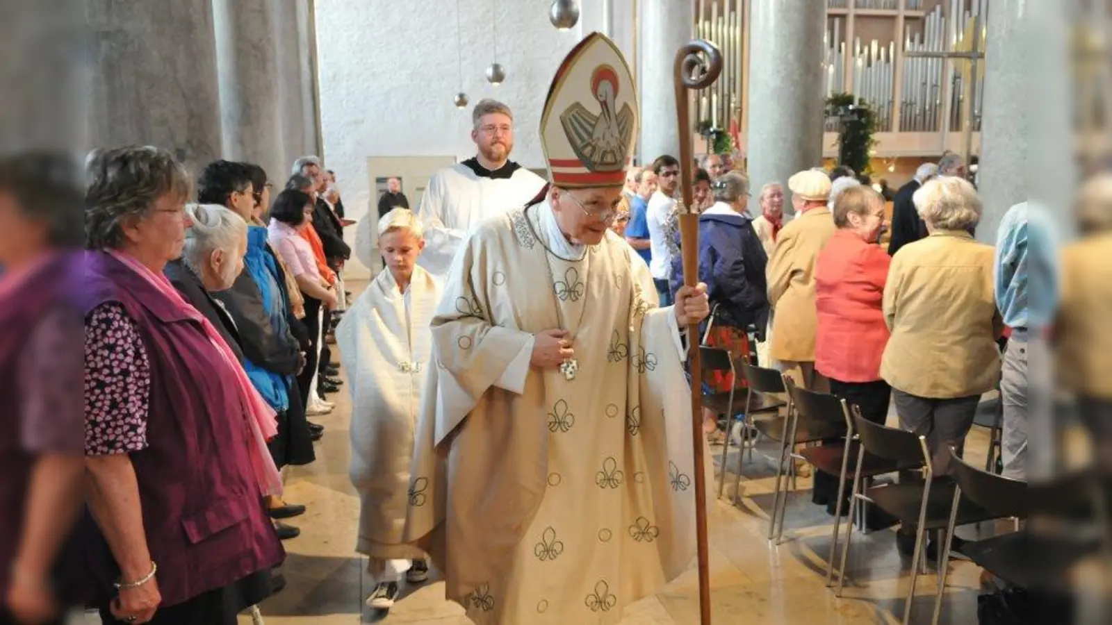 Abt Odilo Lechner bei seinem goldenen Abtjubiläum im Jahr 2014. (Foto: Kloster Andechs)
