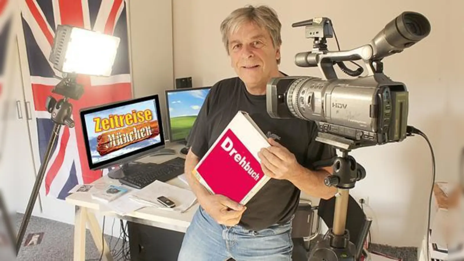 Dokumentarfilmer Klaus Bichlmeier arbeitete drei Jahre lang an seinem Projekt  »Zeitreise München«.	 (Foto: privat)