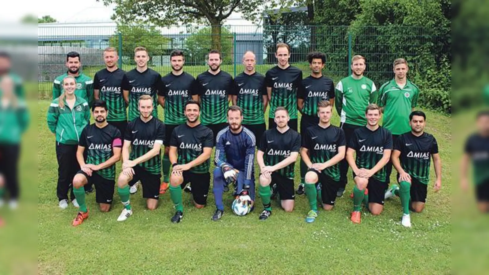 Freuen sich auf die Relegation: die Herren I des FC Fasanerie Nord.	 (Foto: FC Fasanerie Nord)