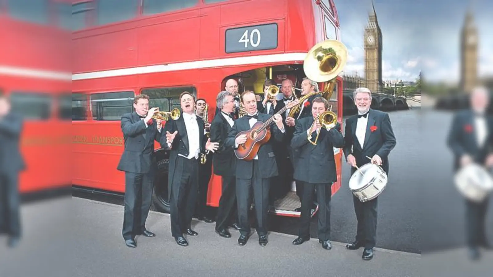 The Pasadena Roof Orchestra lädt am kommenden Freitag zum Mit-Swingen ein. 	 (Foto: VA)