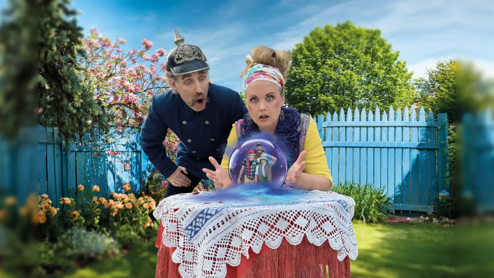 Das Freie Landestheater Bayern spielt „Neues vom Räuber Hotzplotz”.  (Foto: FLTB)