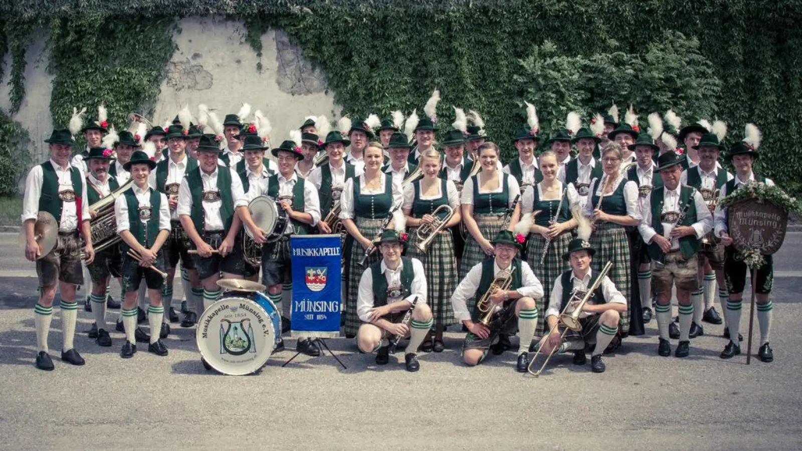Die Musikkapelle Münsing ist in der Nähe von Wolfratshausen dahoam. (Foto: Moritz Mahler, Musikkapelle Münsing)