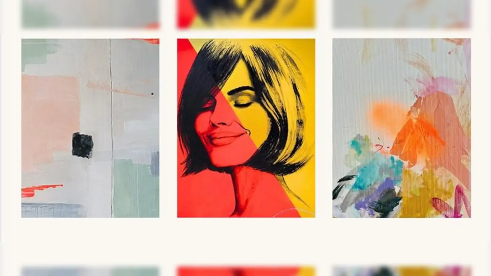 Frabenfrohe Gute-Laune-Kunst präsentieren die Künstlerinnen vier Tage lang in der Orangerie im Englischen Garten. (Foto: A. Fritzsche, A. Juds, S. v. d. Neyen)