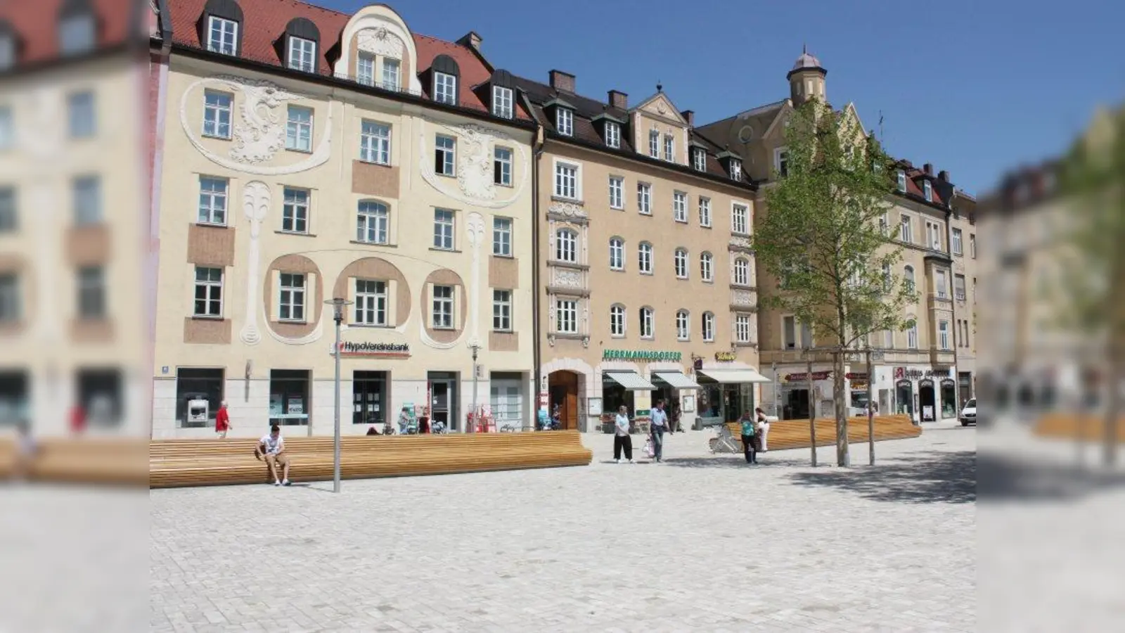 Der Harras, Herzstück Sendlings. (Foto: job)