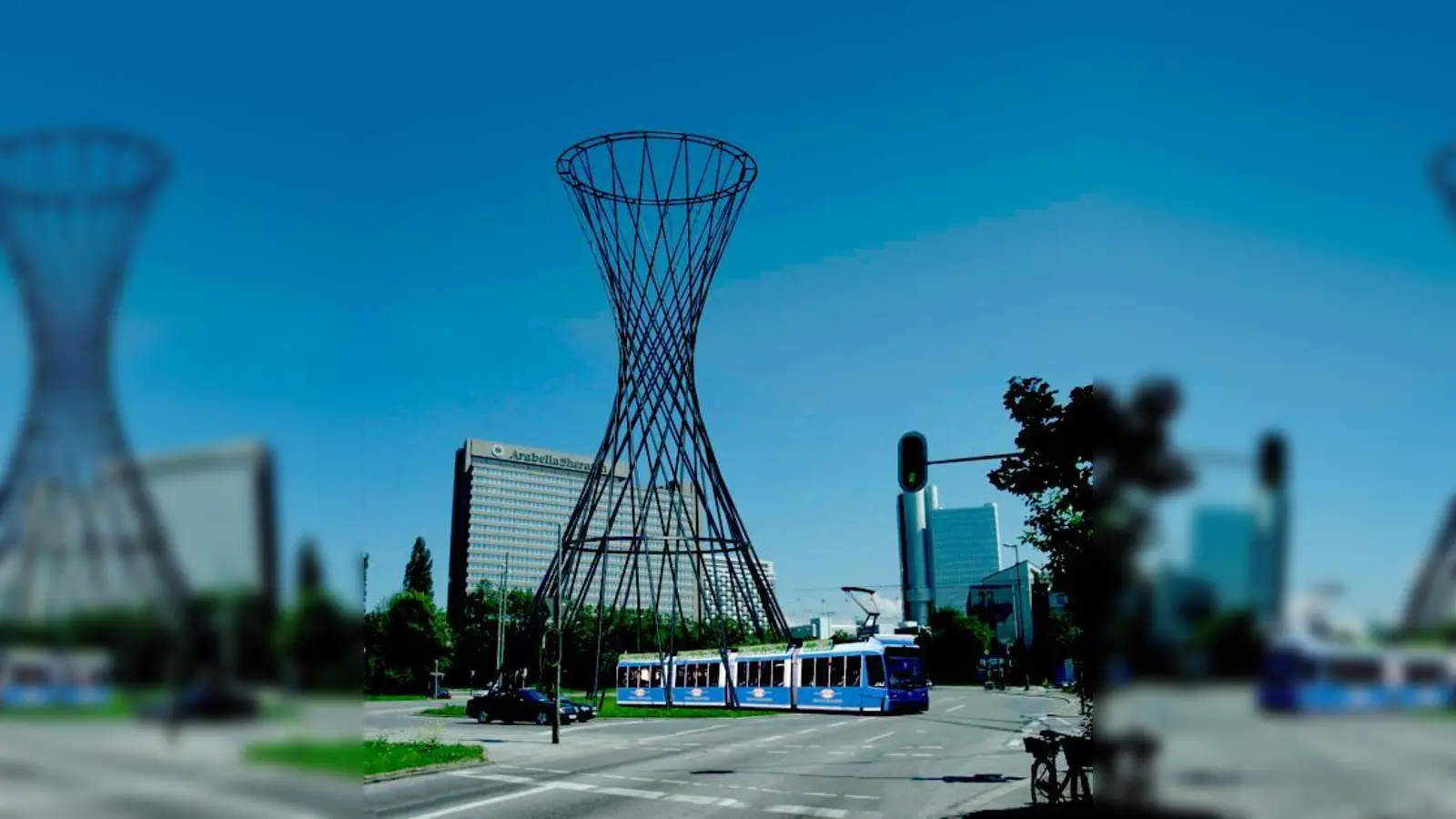 Lang gab es Diskussionen um Mae West, jetzt wird das Kunstwerk realisiert.  (Bild: Baureferat)