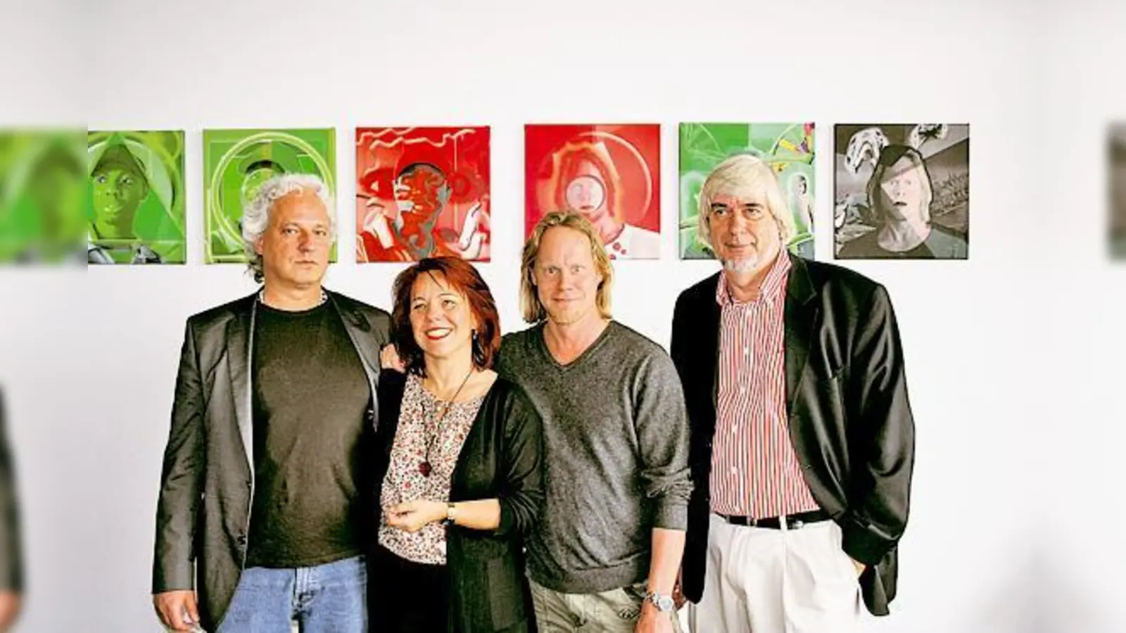 Unser Bild zeigt (v.l.): Andreas Ohrenschall, Diana Stachowitz, Matthias Ljunggren und Jürgen Salzhuber.	 (Foto: ws)