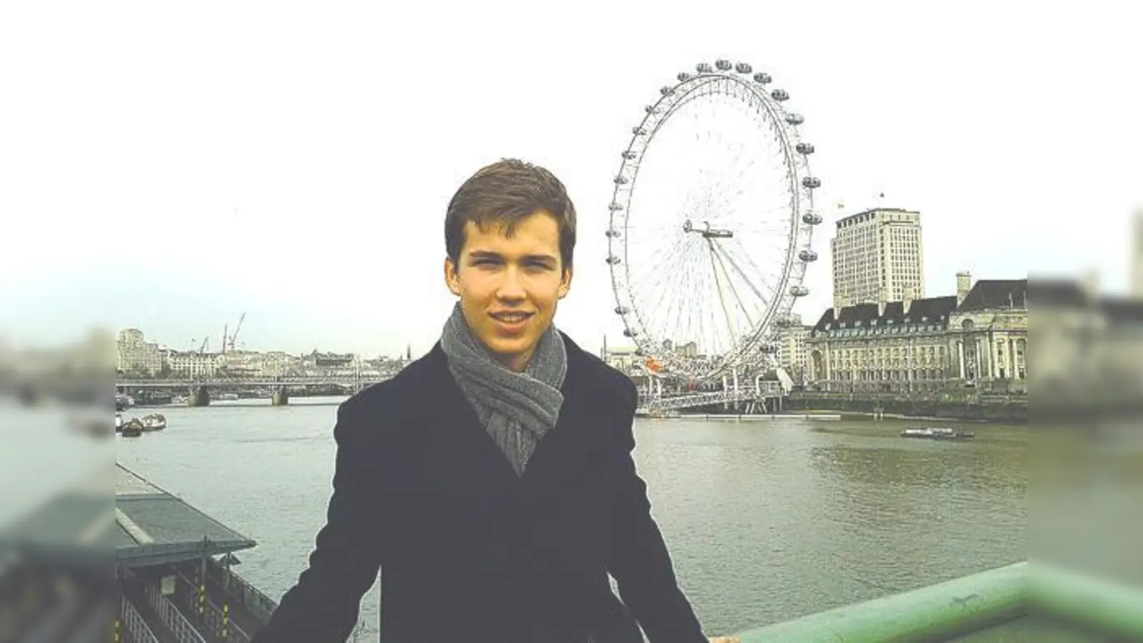 Das jüngste Wahrzeichen der Stadt: London Eye. Nur wenig älter: Philipp von der Wippel.	  (Foto: phil)