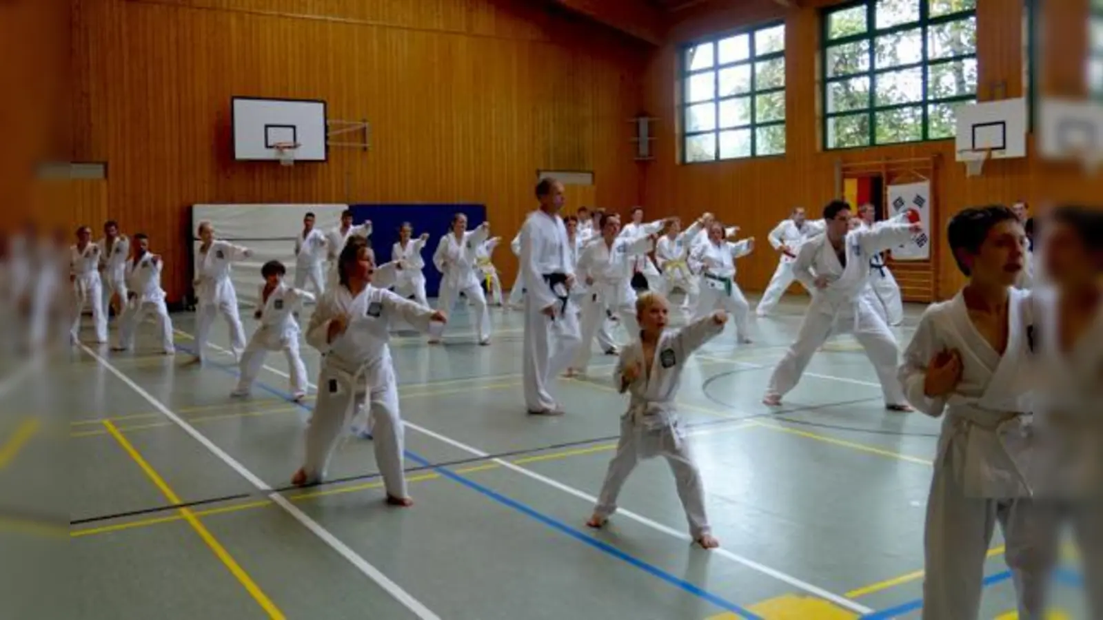 Interessant für alle Altersklassen: Asiatische Kampfsportarten wie Taekwondo sind auch in Berglern groß nachgefragt.	 (Foto: Verein)